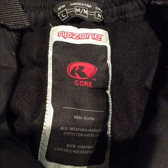 Ripzone Bottoms Ripzone Core Snowboarding Ski Pants Youth Medium
